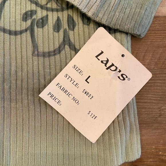 Lapis Long Sleeve‎ Boho-Inspired Top NWT - Picture 5 of 9